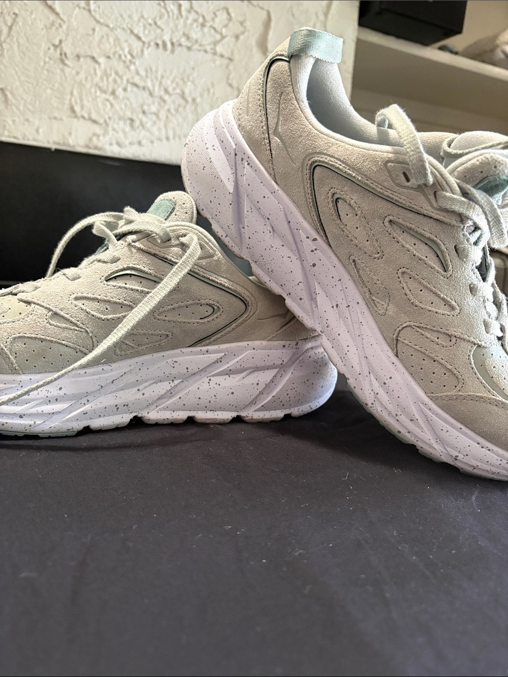 Hoka Women's Sneakers in Light Sage with Mint Accents - Picture 10 of 10
